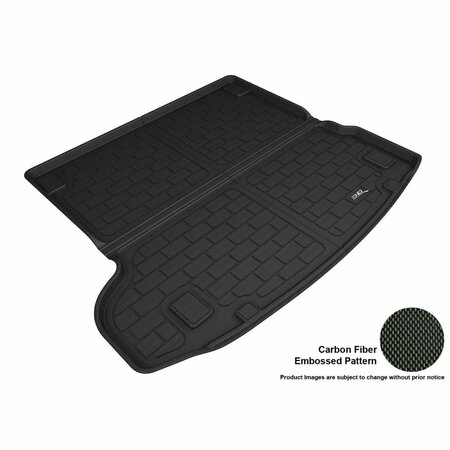 3D MAXPIDER Kagu Floor Mat for 2017-2018 Jaguar F-Pace Cargo Liner Stowable, Black M1JG0121309